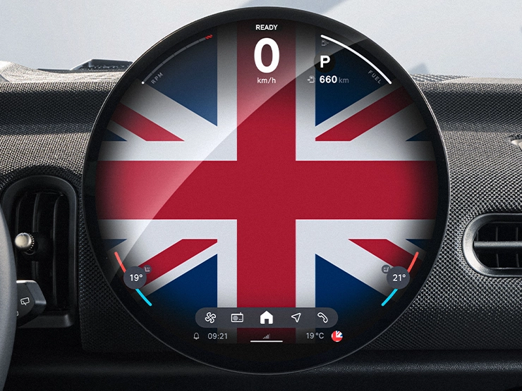 Innenansicht des MINI Cooper Oxford Edition.