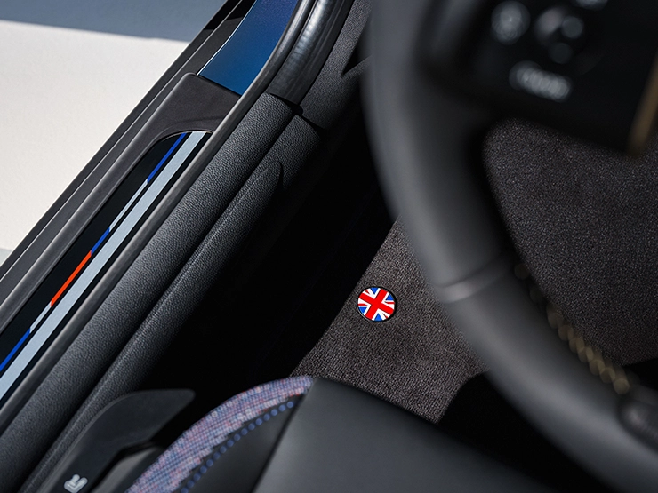 Ansicht des Türbereichs des MINI Cooper Oxford Edition.