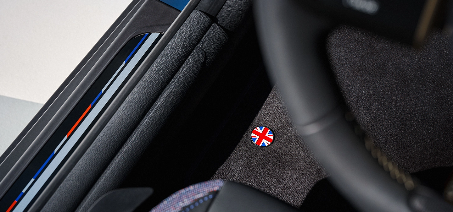 Ansicht des Türbereichs des MINI Cooper Oxford Edition.